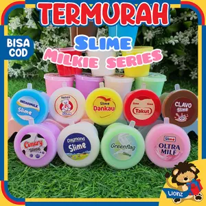Mainan Anak SLIME MILKIE SERIES 25ML Lionz.idn