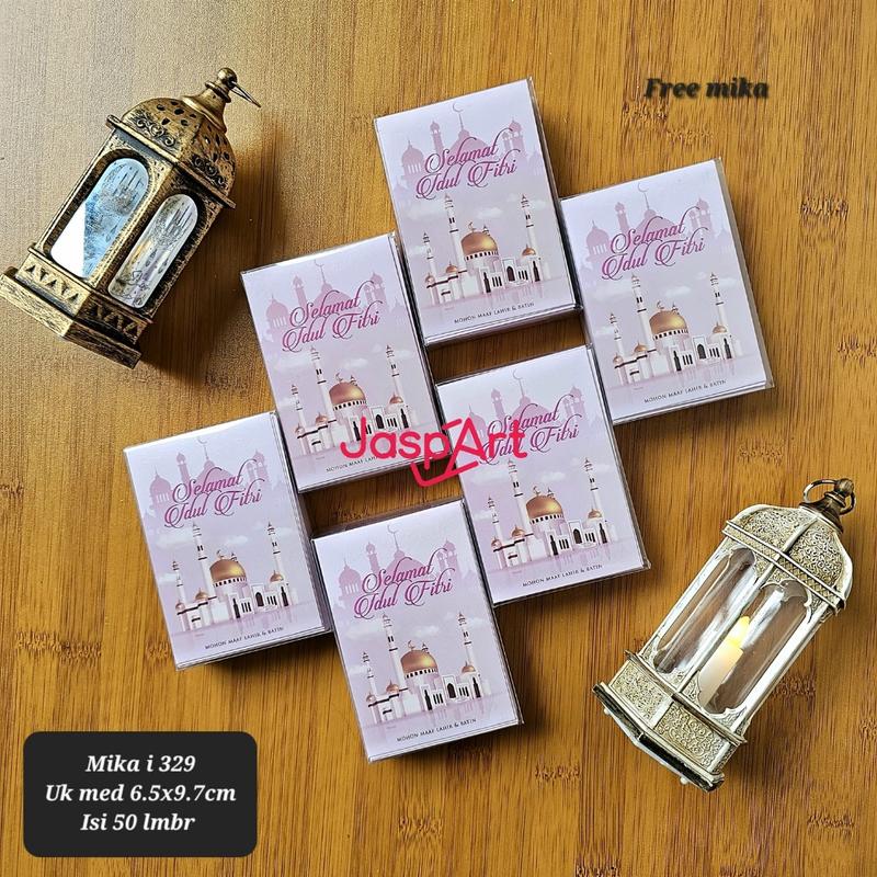 AMPLOP LEBARAN MIX RANDOM IDUL FITRI ANGPAO LEBARAN IDUL FITRI MURAH READY STOCK UKURAN MEDIUM ISI 50 9
