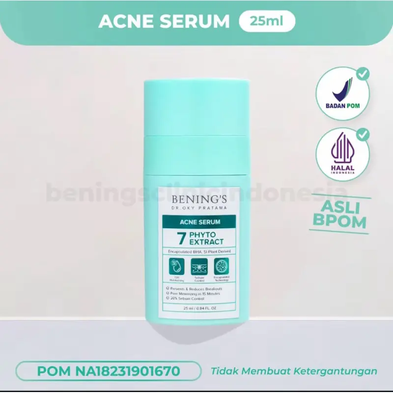Bening's Acne Serum I Jerawat 1