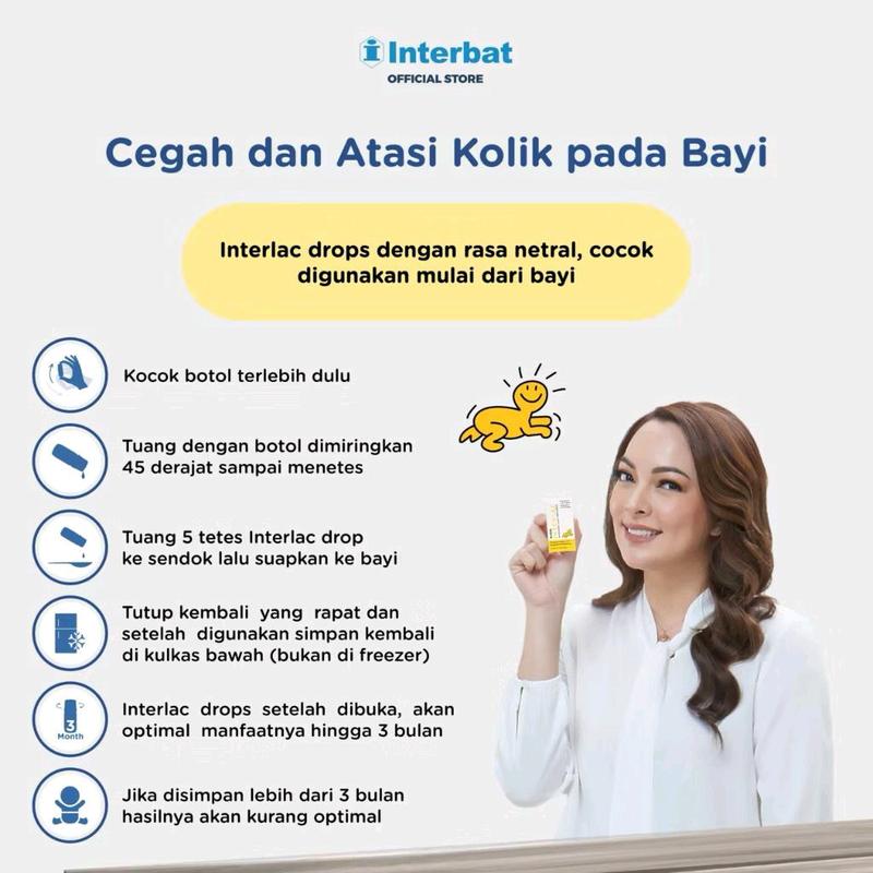 Interlac Drops Probiotik untuk Menjaga Kesehatan Pencernaan Bayi dan Anak - Pelancar 3