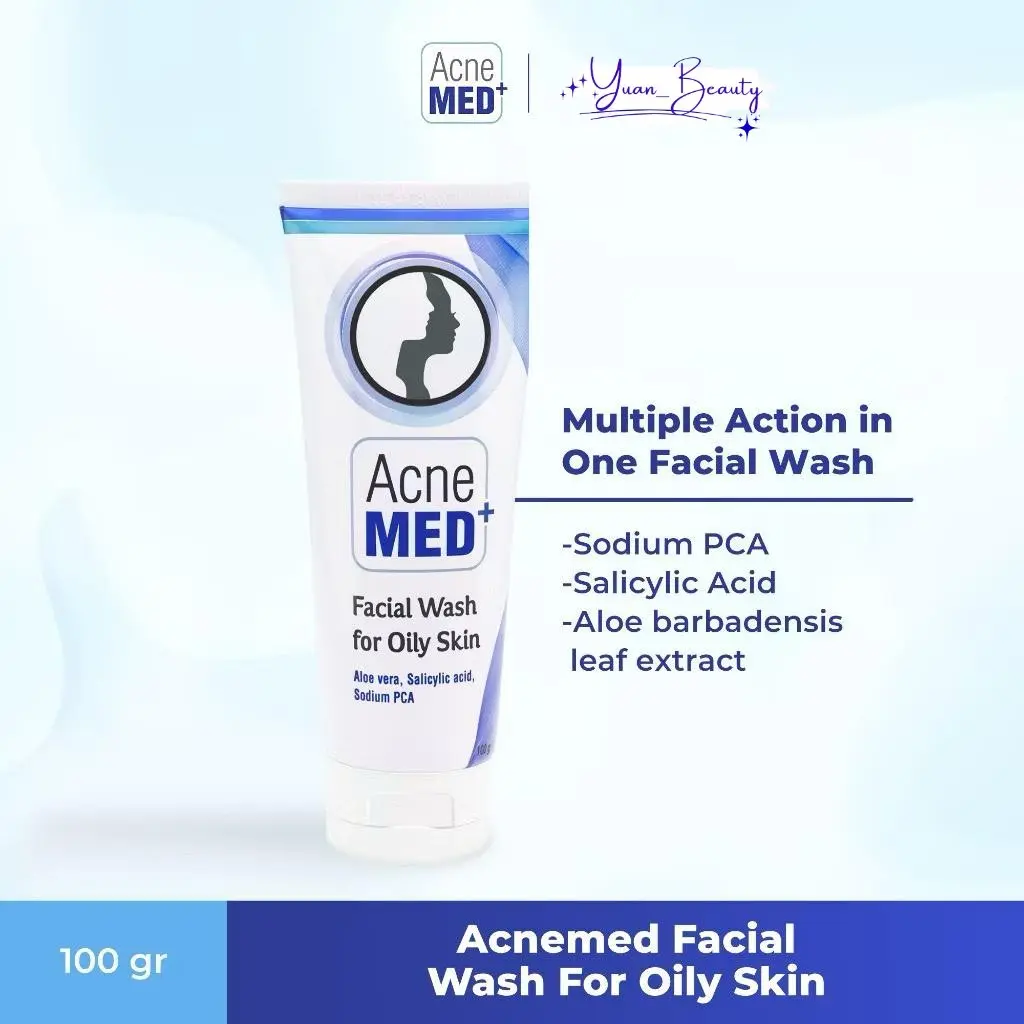 Acnemed Facial Wash For Oily Skin Berminyak