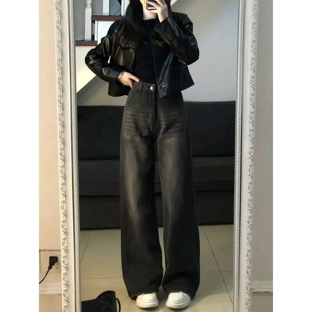 Celana Wisker Wanita Celana Jeans Panjang Wanita Celana Hightwais Kulot Loose TERMURAH TERLARIS Bawahan