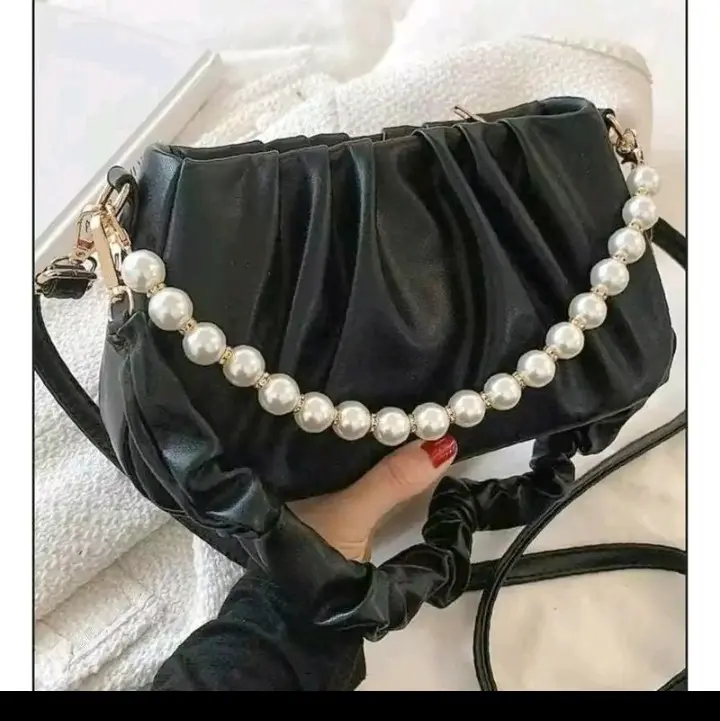 Iznada Bags - Tas Selempang Wanita SYTA/ Tas Korean Style Mewah Bisa Sling Bag Shoulder Bag Cocok Acara Pesta  Resepsi  Kondangan Cewek 2