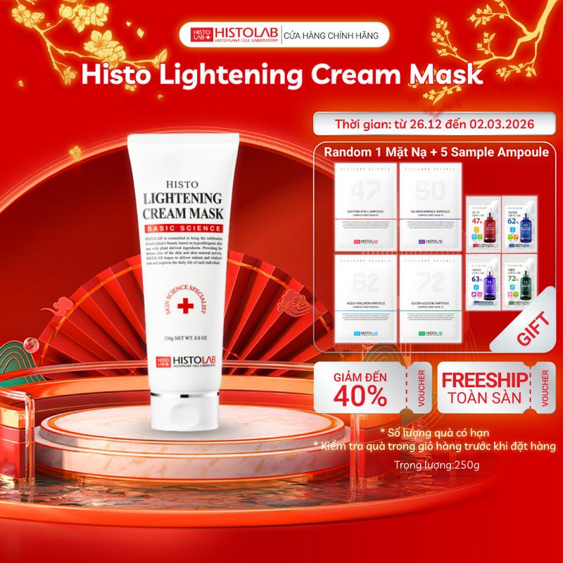  Mặt Nạ Dưỡng Trắng Dạng Kem HISTOLAB Lightening Cream Mask 250g 