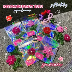keychain / gantungan kunci kawat bulu lucu, mini gift, hadiah lucu