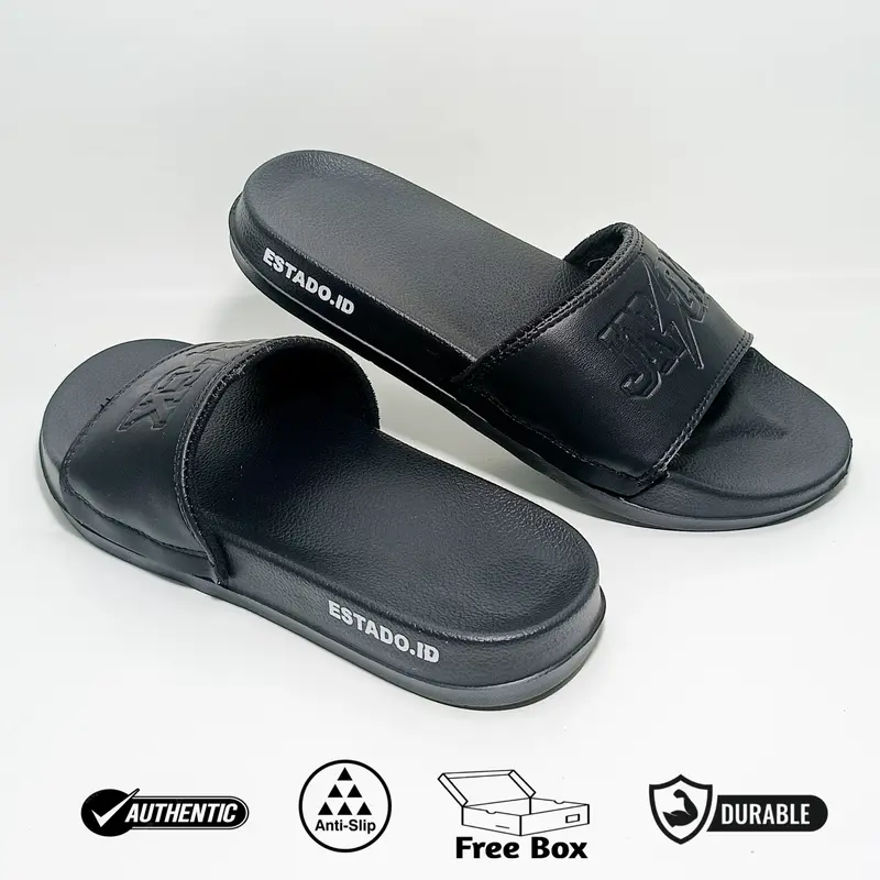 Sandal slop Upper Tebal/ Sandal Estado Jc.ptR/Sndal Upper Lock system/Sandal Distro 39-43 1