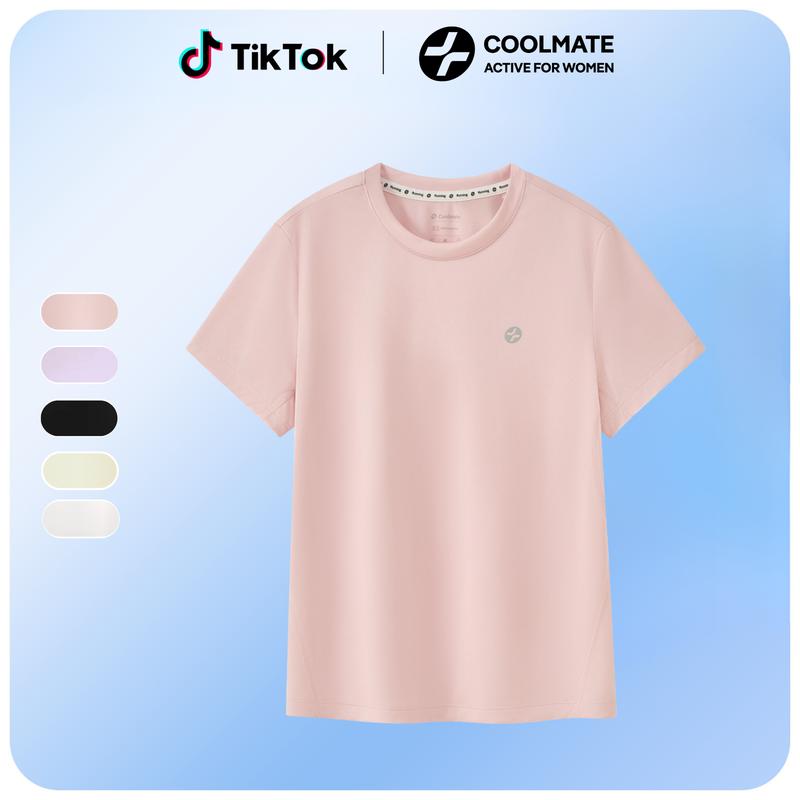 Áo thun thể thao nữ chạy bộ Core Tee thoáng mát mỏng nhẹ, thấm hút nhanh khô (NÊN MẶC KÈM BRA BÊN TRONG) - Coolmate Active For Women