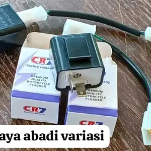 SOCKET+FRASHER SEN CR7 KEDIP CEPAT PCX,NEW VARIO 125/160 DLL