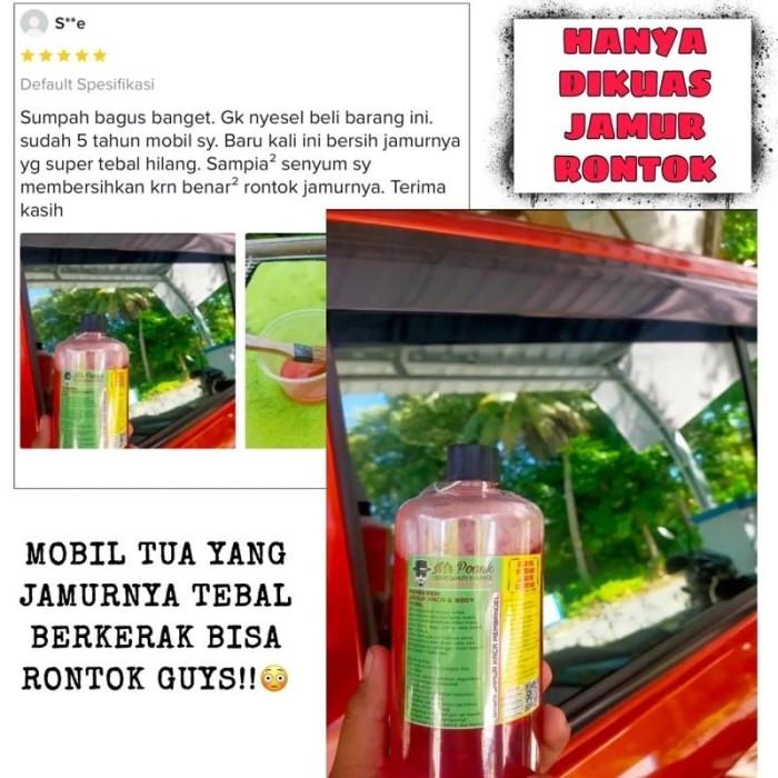 Terbaruu - Mr Poank Cairan Pembersih Jamur Kaca Dan Bodi Mobil Terbaik 3