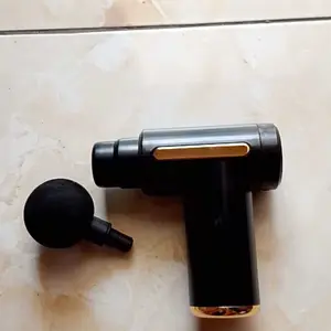 4in1 Alat Pijat Elektrik / Alat Terapi Relaksasi Otot/Massage Gun / Pijat Portabel Jaringan Otot Dalam / Alat Terapi Otot Portable