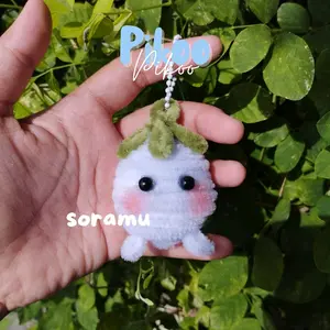 Ganci lucu Pikoo kawat bulu by Soramu miracle