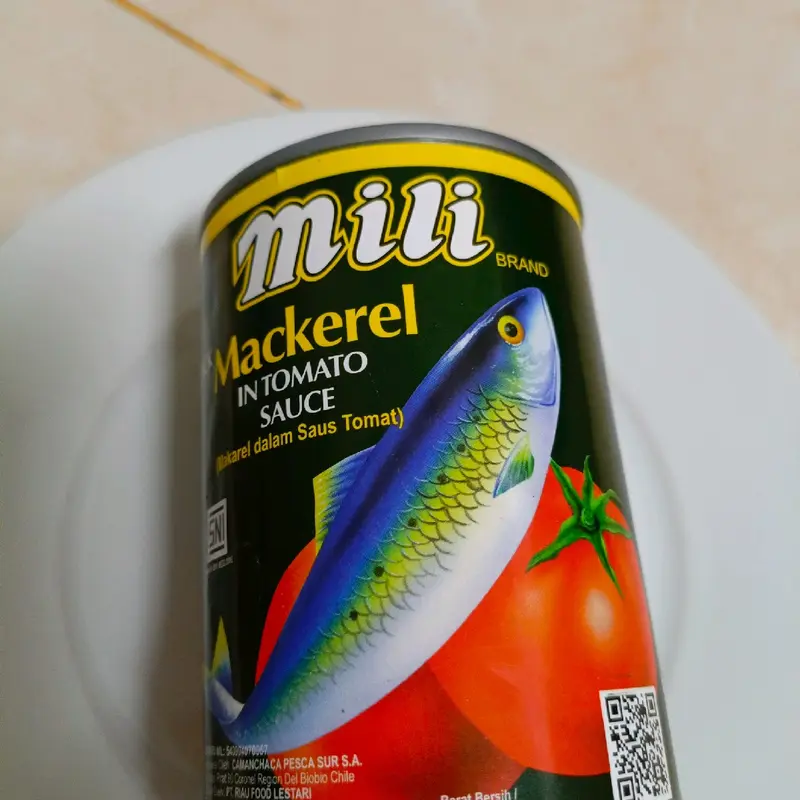 ikan kalengan sarden mili berat bersih 425 berat kotor 500gr Food 0
