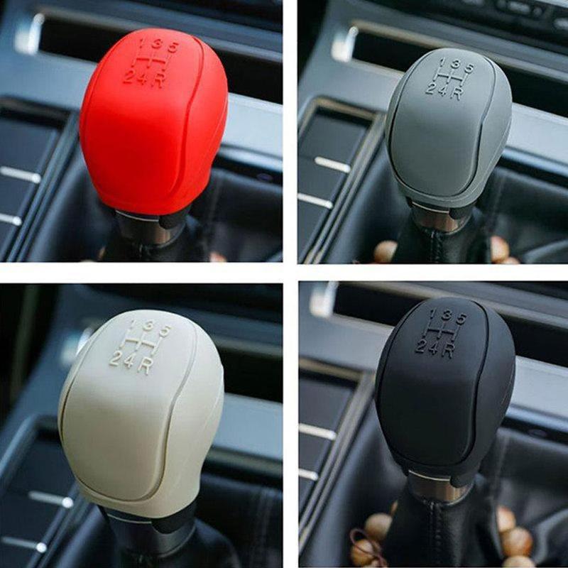 Product Introduction of Gear Shift Stick Cover Universal Car Gear Hand Shift Silicone Automotive Handbrake Hand Covers O2U0 14