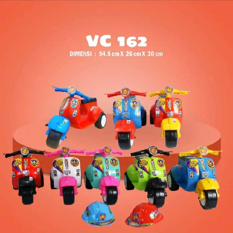 Vespa mainan anak motor motoran vespa mini bike (mb 691) 4