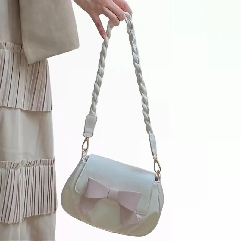 Tas wanita aesthectic simple & modern JS2 style motif PITA rekomendasi fashion cewek terbaru Selempang 0