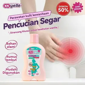 (BISA COD)Feminine Wash & Gel Herbal Wanita – Perawatan Area Intim, Sensasi Hangat, Segar, Tekstur Lembut, Tidak Lengket, Untuk Perawatan Harian