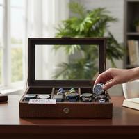 Gambar Box Tempat Jam ISI 6  Tangan Mix Tempat Perhiasan FULL COLOUR dari Jogja Handycraft_NEW Kab. Bantul 2 Tokopedia