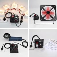 Gambar 4000W AC 220V Motor Speed Controller - Variable Fan Dimmer, Electric Drill Regulator, High Power Thyristor Voltage Adjuster - AC 220V 4000W dari nanwei.id Kab. Tangerang 3 Tokopedia