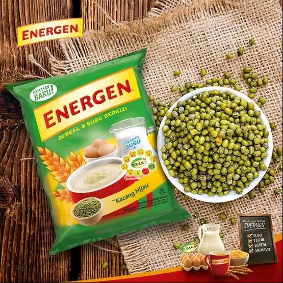 Energen sereal Kacang hijau 32gr Renteng 1