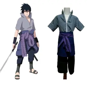 Kostum Baju Sasuke shipudden Anak Anak Karakter Kartun Fashion