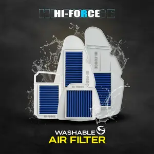 H4R HI-FORCE Air Filter VARIO 125 150 160 PCX ADV 150 160 BEAT SCOOPY GENIO MIO FREEGO FAZZIO FILANO AEROX NMAX LEXI DLL HYBRID AIR FILTER SARINGAN UDARA
