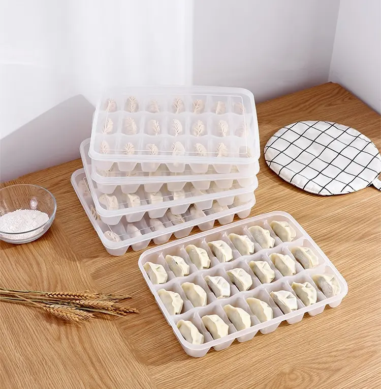 Dumpling Storage Box or Frozen dumplings food container Kitchenware ...