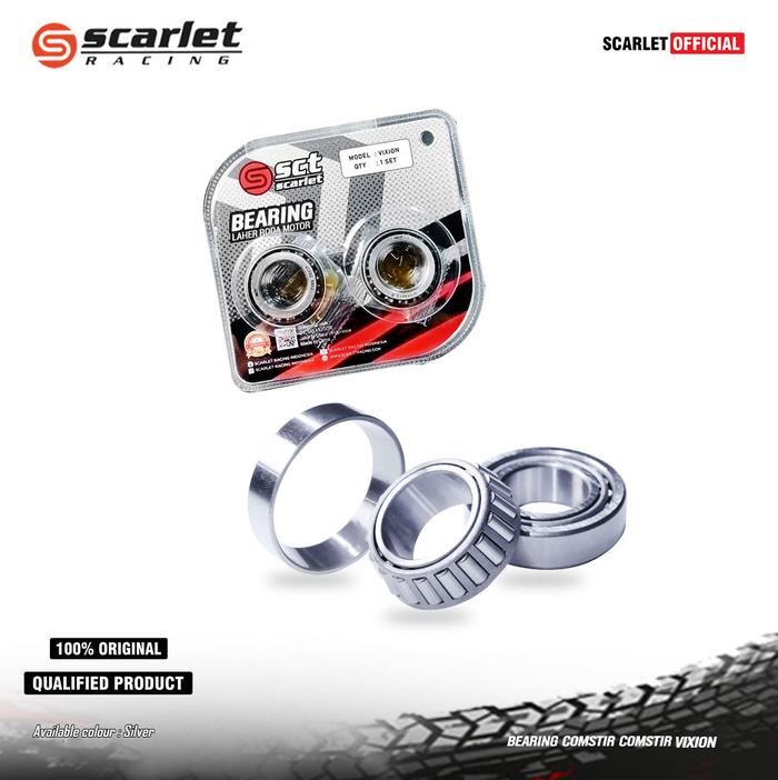 Gambar Scarlet Racing – Bearing Comstir Vixion dari scarletracingindonesia Kota Administrasi Jakarta Utara Tokopedia