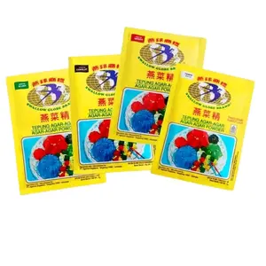 Tepung Agar Agar Swallow Globe Bola Dunia 7gr Merah/Hijau/Coklat/Tanpa Warna