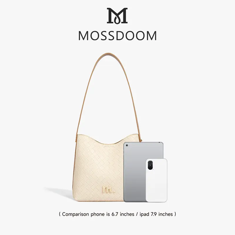 [SPECIAL OFFER]MOSSDOOM Tas Wanita Vela Bag Temperamen Premium yang Elegan Tas Bahu Komuter yang Trendi 4