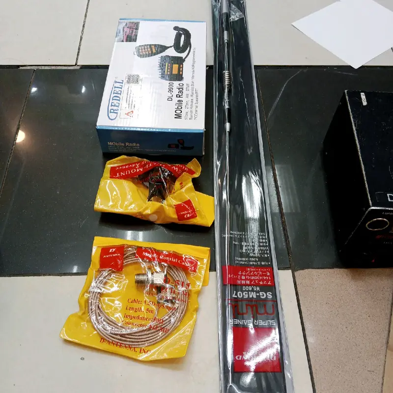 Paket Radio Rig dual band RedeL 9900 Lengkap tinggal pasang Original 3