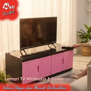 Mall Perabot | Lemari Meja Kost Kabinet TV 43 50 Inch Plastik Buffet Serbaguna Rak Pakaian Baju Pajangan Mall Perabot | Lemari Meja Kost Kabinet TV 43 50 Inch Plastik Buffet Serbaguna Rak Pakaian Baju Pajangan