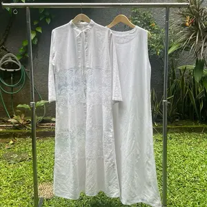 Dona linen n bordir set outter MOTIF RANDOM