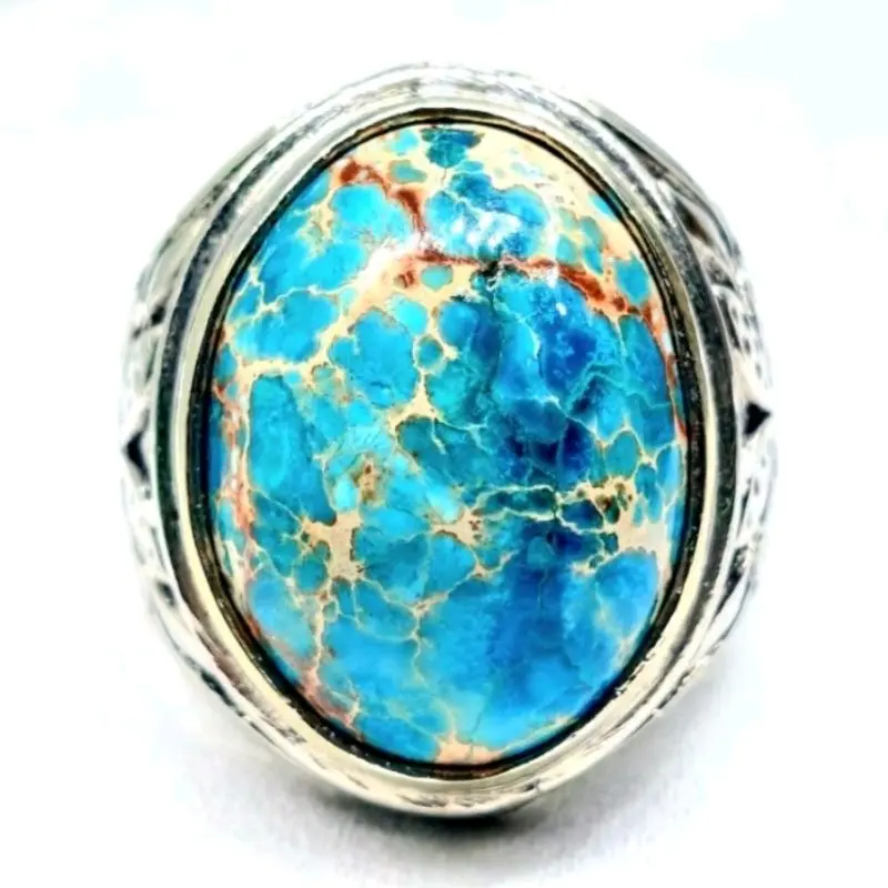 pirus NEVADA / cincin batu akik nevada dim 17-20 great A 2