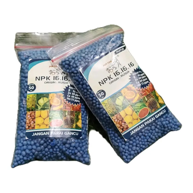 Pupuk NPK 16 16 16 Pak Tani Repack 100gr Biru Tanaman 1