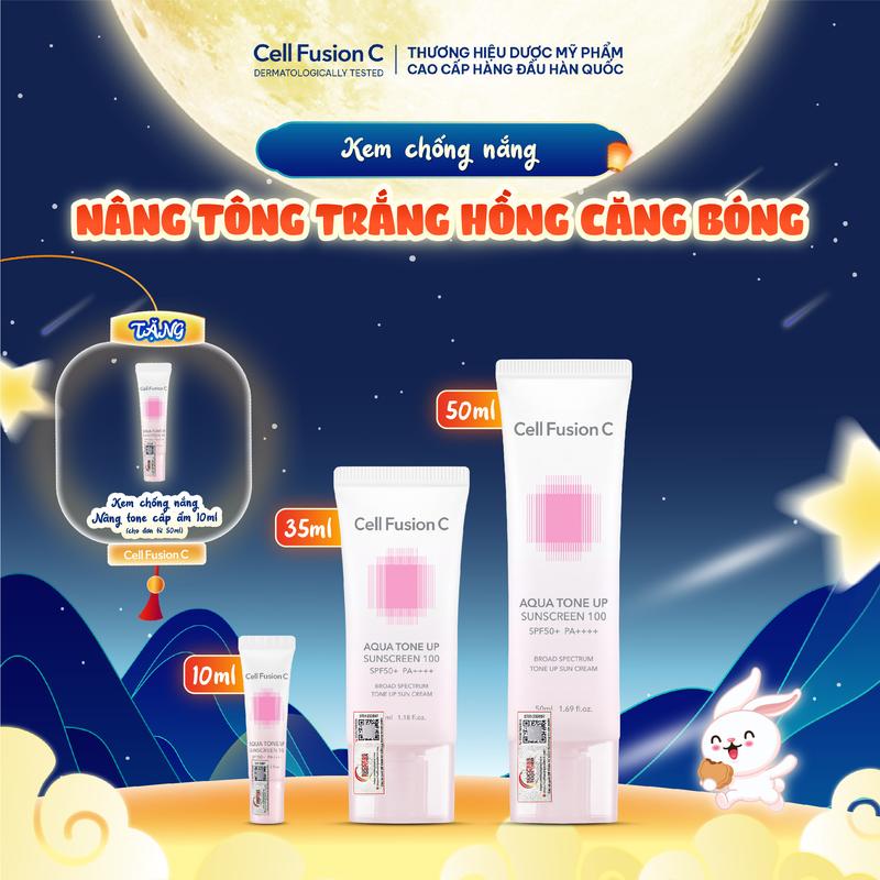 Kem Chống Nắng Nâng Tone Cấp Ẩm Phù Hợp Cho Mọi Loại Da Aqua Tone Up 100…