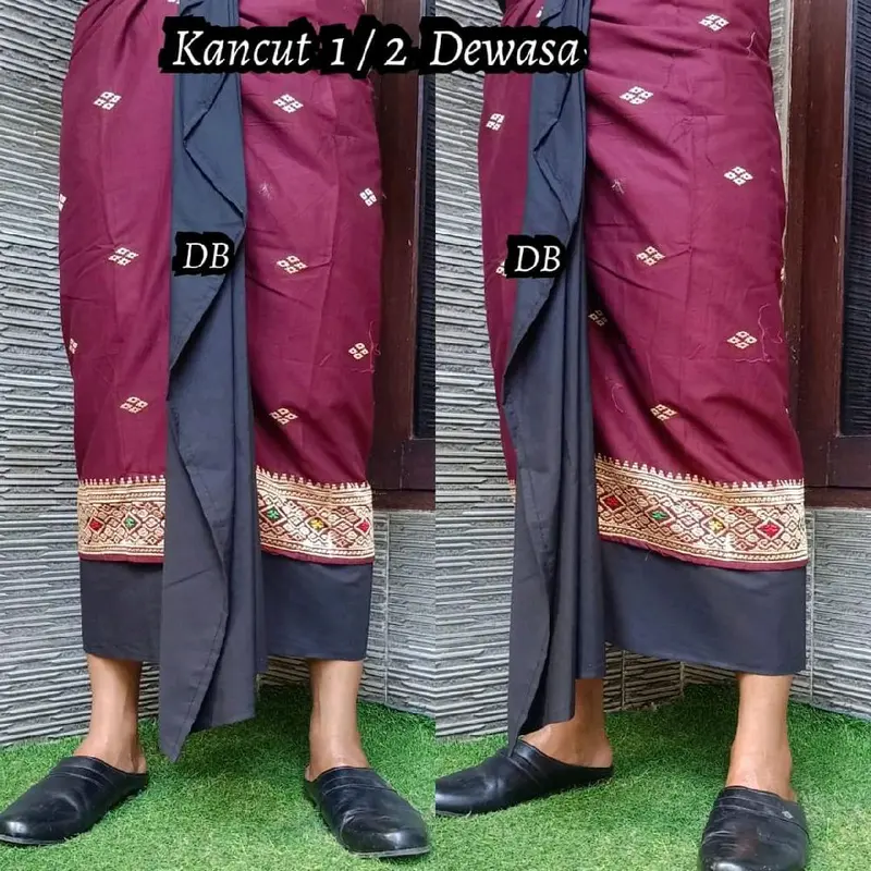 kamben setengah jadi Setelan Pria 1