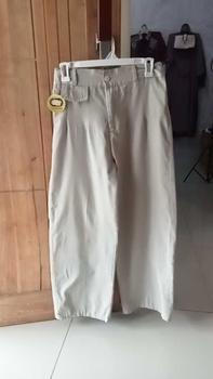 Product Review of outfit celana oro pants jeans denim Highwaist Loose Anti Kusut Panjang Casual Wanita from R**y O**p 2