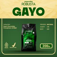Gambar Kopi Robusta Aceh Gayo Sumatra Coffee Roast Bean Espresso Coffe 200 gr - Biji Kopi dari Empo Coffee Kota Administrasi Jakarta Pusat 1 Tokopedia