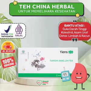 Jiang ZhiTea - Untuk Gula Darah Tinggi, Kolestrol, Asam Urat, dan Detox Racun BPOM HALAL