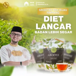 Grootee Teh Herbal Sere Jahe Kunyit Lengkuas & Lemon Resep Zaidul Akbar
