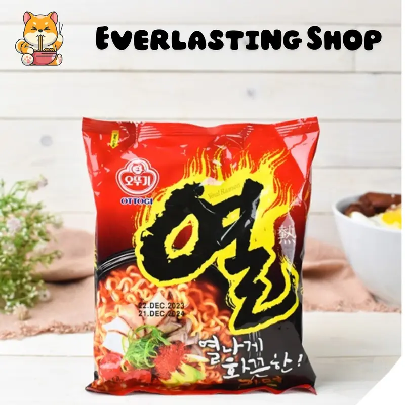 Ottogi Yeol Ramen Yeul Mie Ramyun Ramyeon Instant Noodle Korean Food Extra Spicy Hot Pedas Kuah 0
