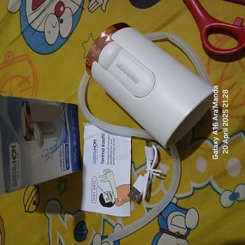 Product Review of (COD)Bravhom Pompa Galon Electric Dapat Dilipat USB Dispenser Portable Galon Air Elektrik from i**a 3
