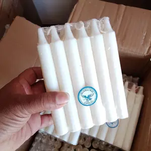 Lilin Putih 13cm Tahan Lama (24pcs)