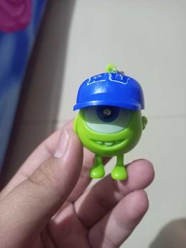 Product Review of [Versi audio]LED I love you Mike Gantungan Kunci Key Chain Lucu glitter kunci mobil   ​​​​Mainan Disney Monster Inc Lampu Led Bersuara Berbunyi  / Monster Inc Mike James/MichaelWazowski from a**. 0