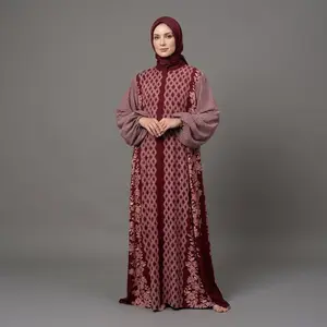 Gamis Abaya Gaun Terbaru Kekinian Spesial Sale Tasya By Leamore Butik
