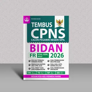 BUKU CPNS BIDAN 2026 - BUKU TEMBUS CPNS BIDAN 2026