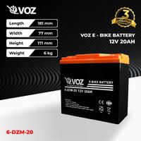 Gambar VOZ Battery E-Bike 12V 20AH 6DZM20 Baterai Sepeda Listrik 20AH - Bubble dari TokoUPS Kota Administrasi Jakarta Pusat 2 Tokopedia