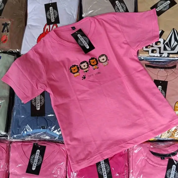 Paket Hemat 100Rb Dapat Pcs Kaos Anak Perempuan Usia 1-7 Tahun Random Motif Fashion Anak perempuan Katun 4
