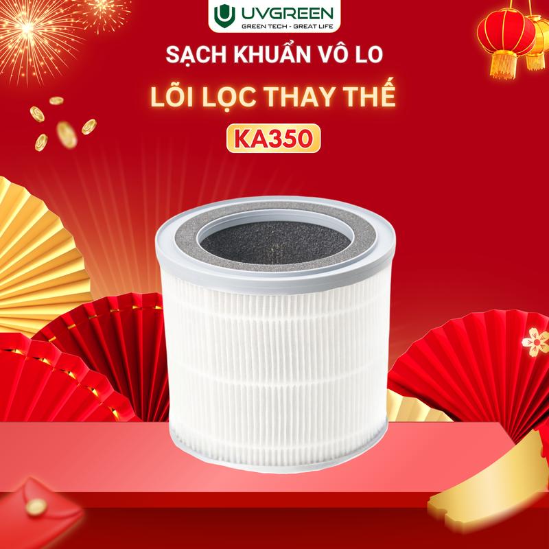   Flash Sale  Lõi Lọc KA350  Quý khách chú ý chọn lọc phù hợp với model sản phẩm  - Màng Lọc HEPA H13 Diệt Khuẩn Cho Máy Lọc Không Khí UVGREEN 