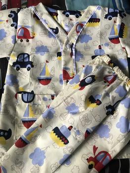 Product Review of setelan baju piyama anak laki-laki motif dino motif trendy untuk umur 1-12 thun  Celana panjang model tanpa kerah piyama labu labu anak laki-laki from ** 1